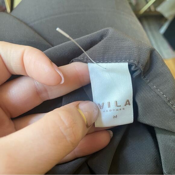 ASOS Vila gray mini skirt - Picture 4 of 8